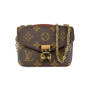 Louis Vuitton Monogram Metis Shoulder Bag Canvas Brown